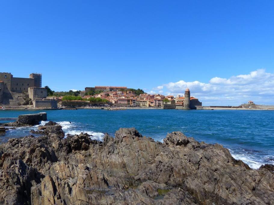 Collioure Appart En Bord De Mer Plage A 50M Clim Garage Location Du Samedi Au Samedi Екстериор снимка